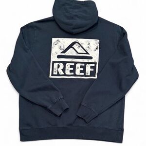 Reef Black Hoodie Large